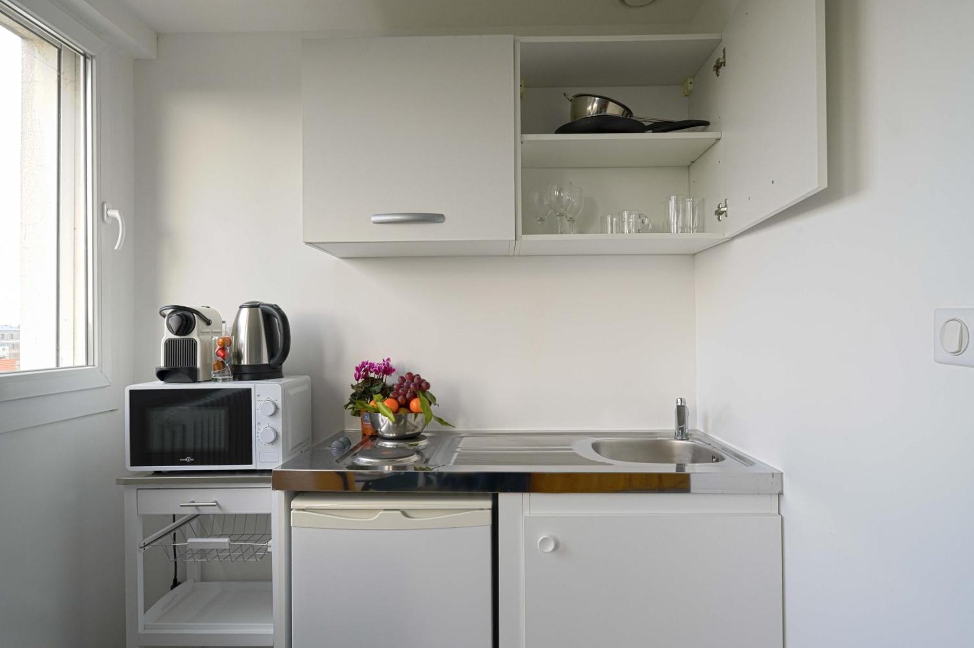 Modern Bright Apartment In Appart'Hotel Saint-Maur-des-Fosses Bagian luar foto