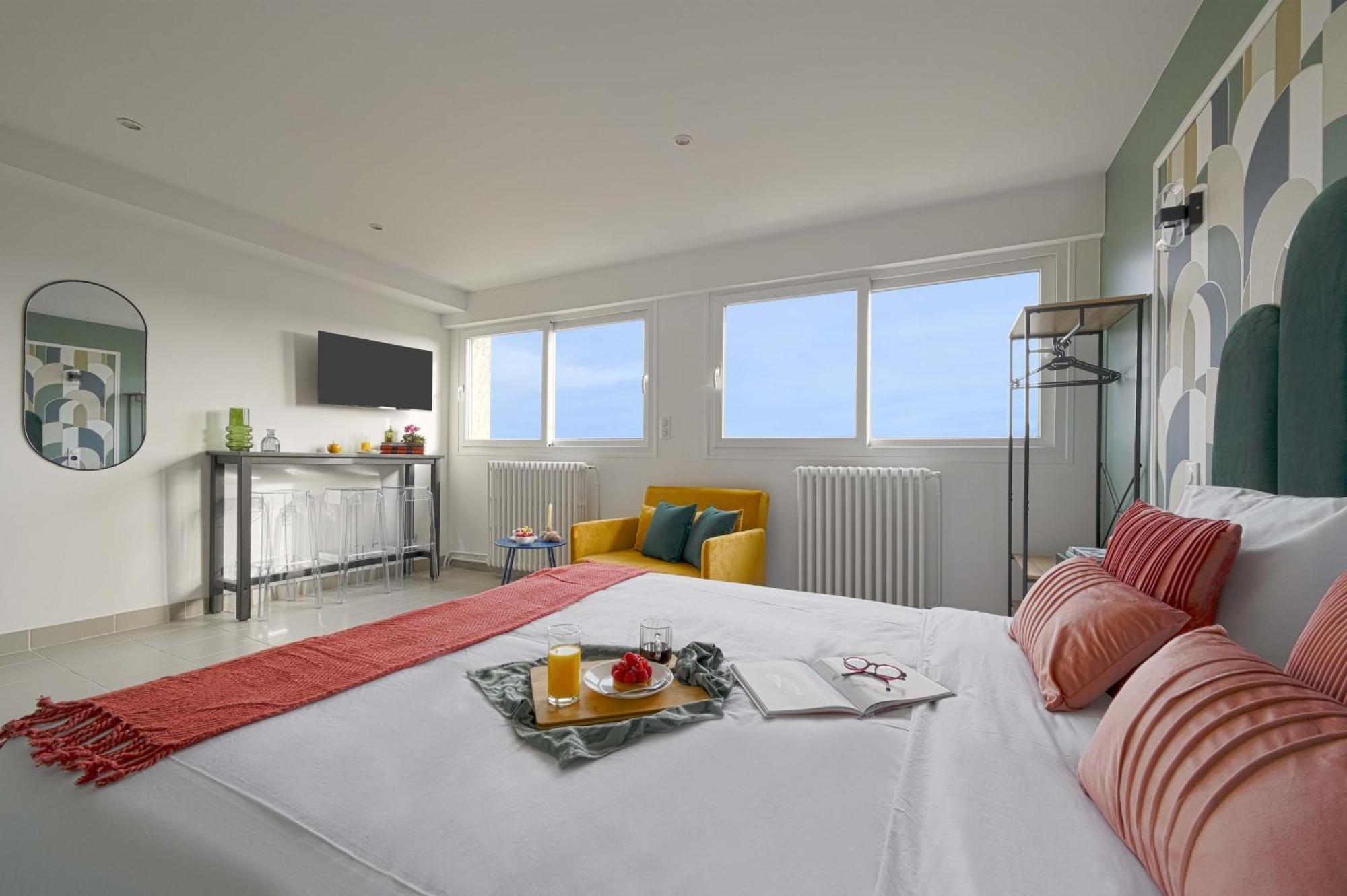 Modern Bright Apartment In Appart'Hotel Saint-Maur-des-Fosses Bagian luar foto