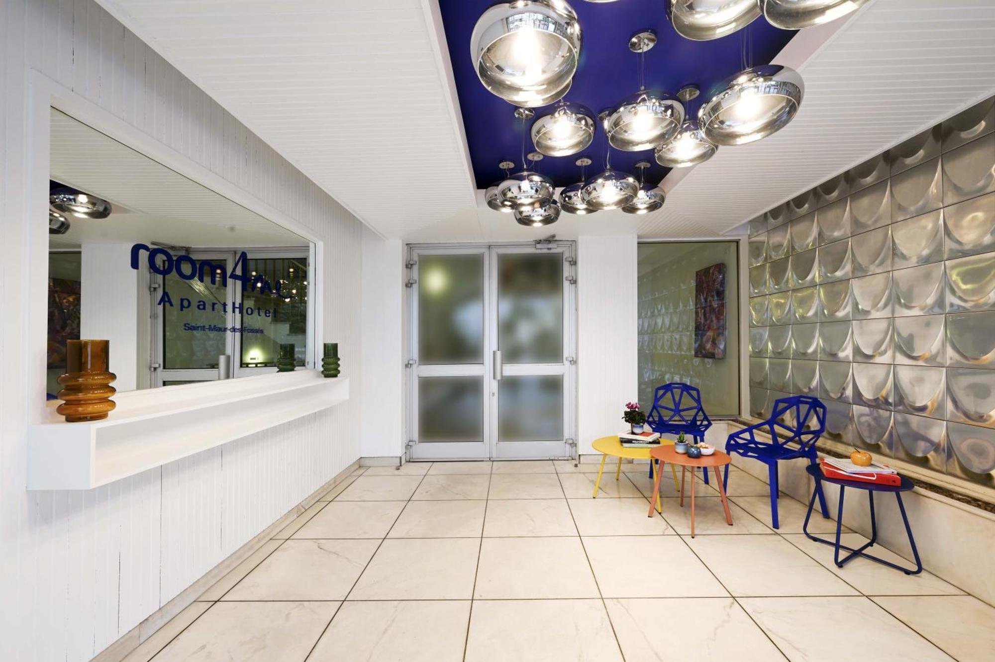 Modern Bright Apartment In Appart'Hotel Saint-Maur-des-Fosses Bagian luar foto